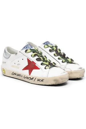 Golden Goose Low-top camouflage lace sneakers