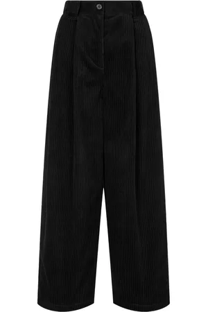 Studio Tomboy Two-tuck corduroy trousers