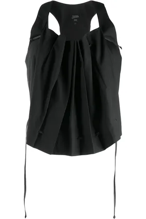 Jean Paul Gaultier Gathered vest style top