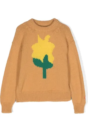 The Animals Observatory The Flower Bull wool jumper