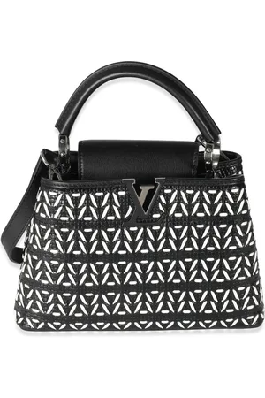 LOUIS VUITTON 2016 Tressage Capucines BB tote bag