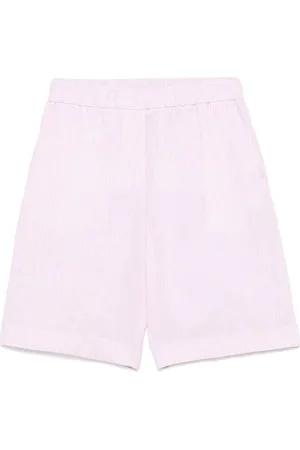 PESERICO SIGN Striped shorts