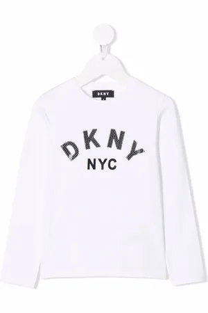 DKNY Logo-print long-sleeved T-shirt