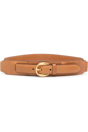 Gucci 2000s leather buckle belt