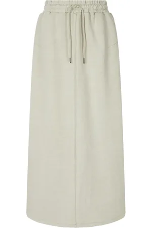 Studio Tomboy Zipped-slit skirt
