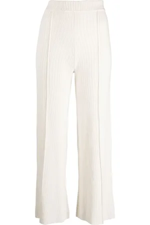 AERON Straight-leg merino-cashmere trousers
