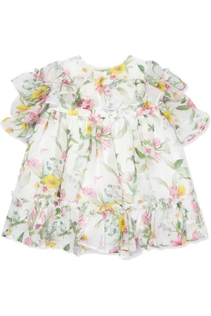 PATACHOU Floral-print cotton dress