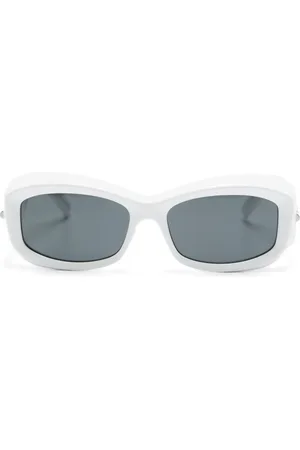 Givenchy Logo-engraved rectangular-frame sunglasses