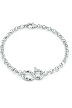 Mateo Sterling Bent Nail bracelet