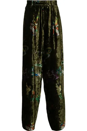 YOHJI YAMAMOTO Graphic-print trousers