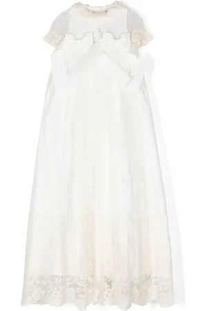 PATACHOU Lace-detail flared dress