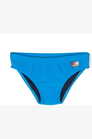 MC2 SAINT BARTH Logo-patch swim trunks