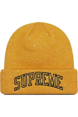 Supreme New Era Metallic Arc beanie hat