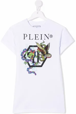 Philipp Plein Dragon-print T-shirt dress