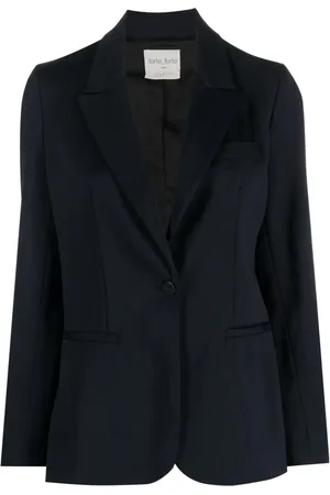 FORTE FORTE Single-breasted classic-lapel blazer
