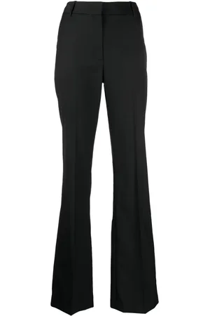 NILI LOTAN High-waist wool tailored-cut trousers