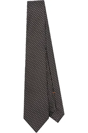 Ermenegildo Zegna Geometric-jacquard tie