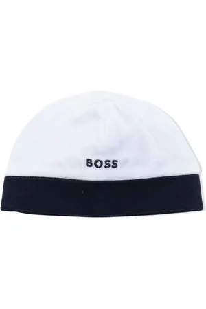 HUGO BOSS Embroidered-logo beanie