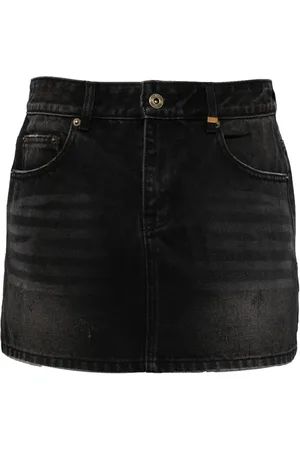 We11 Done Cotton A-line skirt