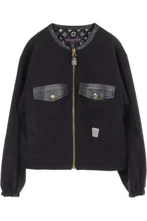 LOUIS VUITTON 2010s collarless jacket