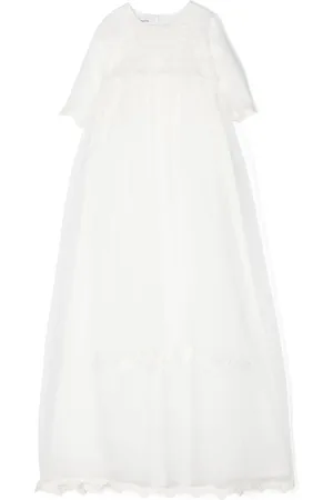 JESURUM BABY Macramé-detail long dress