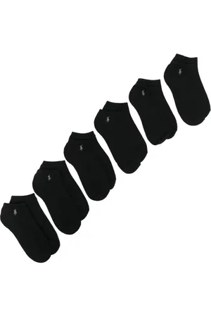 Ralph Lauren Six-pack logo-embroidery socks