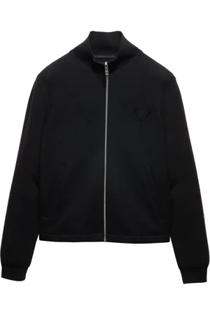 Prada Wool and cashmere zipper cardigan