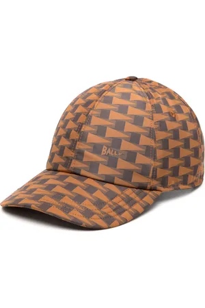 Bally Geometric-print cotton baseball cap