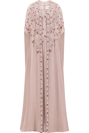 Dina Melwani Embroidered gown