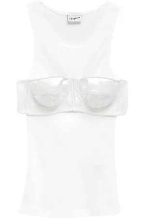 Vaquera Bra-detail tank top