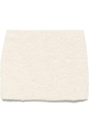 PATBO Papillon jacquard mini skirt