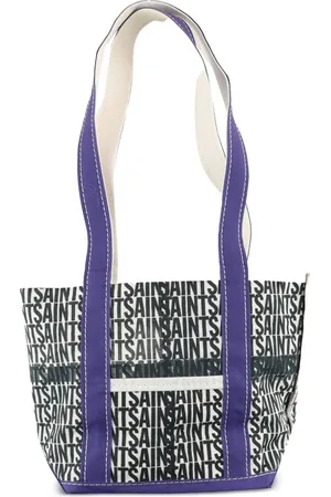 SAINT MXXXXXX Printed cotton tote bag