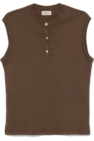 Carrer Henley tank top
