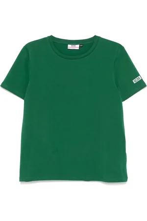 GCDS Logo-detail crew-neck T-shirt