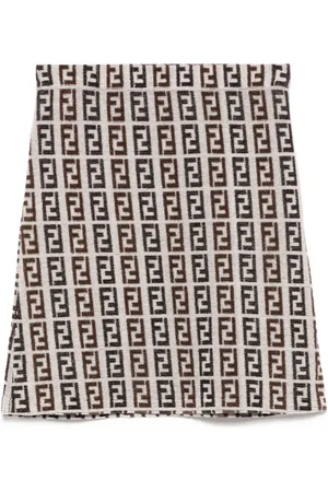 Fendi 1990-2000s Zucca skirt