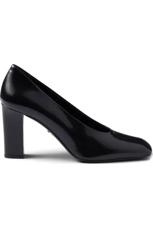 Prada 85mm leather pumps