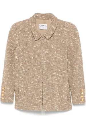 CHANEL 1980s boucl?? jacket