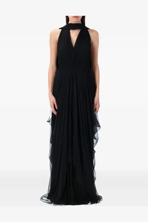 Alberta Ferretti Silk chiffon maxi dress