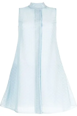 SHIATZY CHEN Lace concealed-front vest