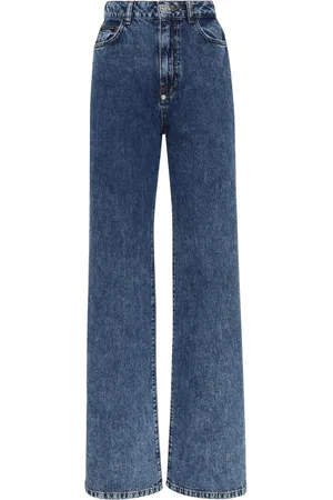 Philipp Plein Palace high-rise straight-leg jeans