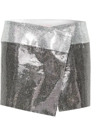 Nué Notes Rhinestone-embellished mini skirt