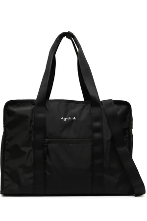 AGNÈS B. Rectangular logo-print luggage