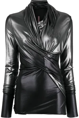 Rick Owens Easy asymmetric draped top