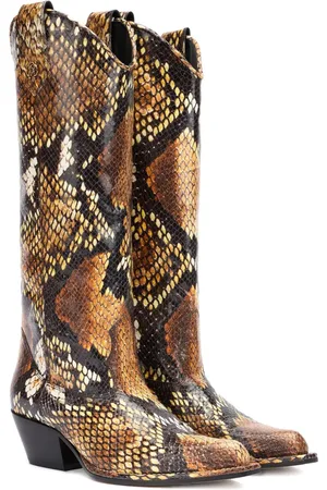 Roberto Cavalli Snakeskin-effect boots