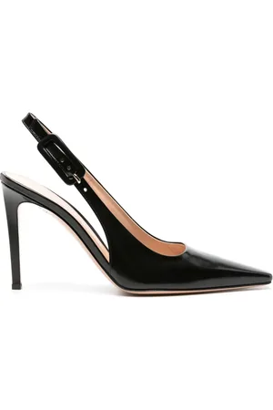 Gianvito Rossi Lindsay 95mm leather pumps