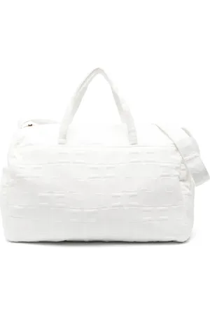 Elisabetta Franchi Monogram-embossed changing bag