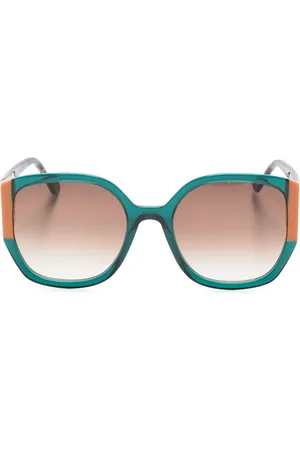 Face À Face Sunset 1 round-frame sunglasses