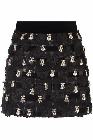 Dolce & Gabbana Embellished A-line miniskirt