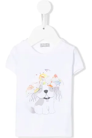 Il gufo Graphic-print detail T-shirt