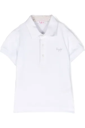 Il gufo Embroidered-logo cotton polo shirt